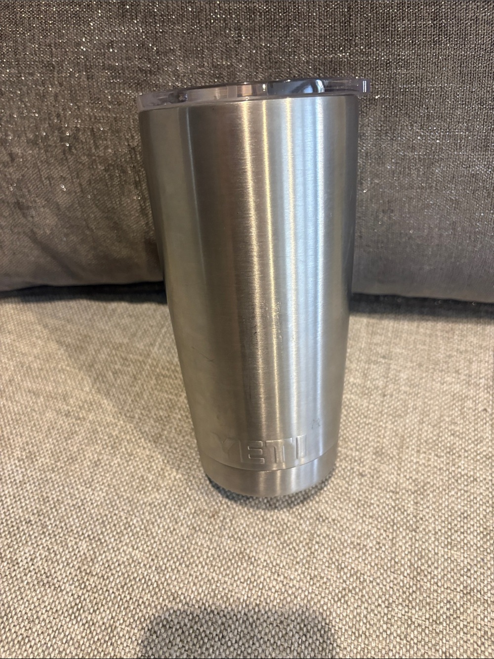 Yeti Stainless Steel Tumbler - Brushed Silver Finish New Without Tags